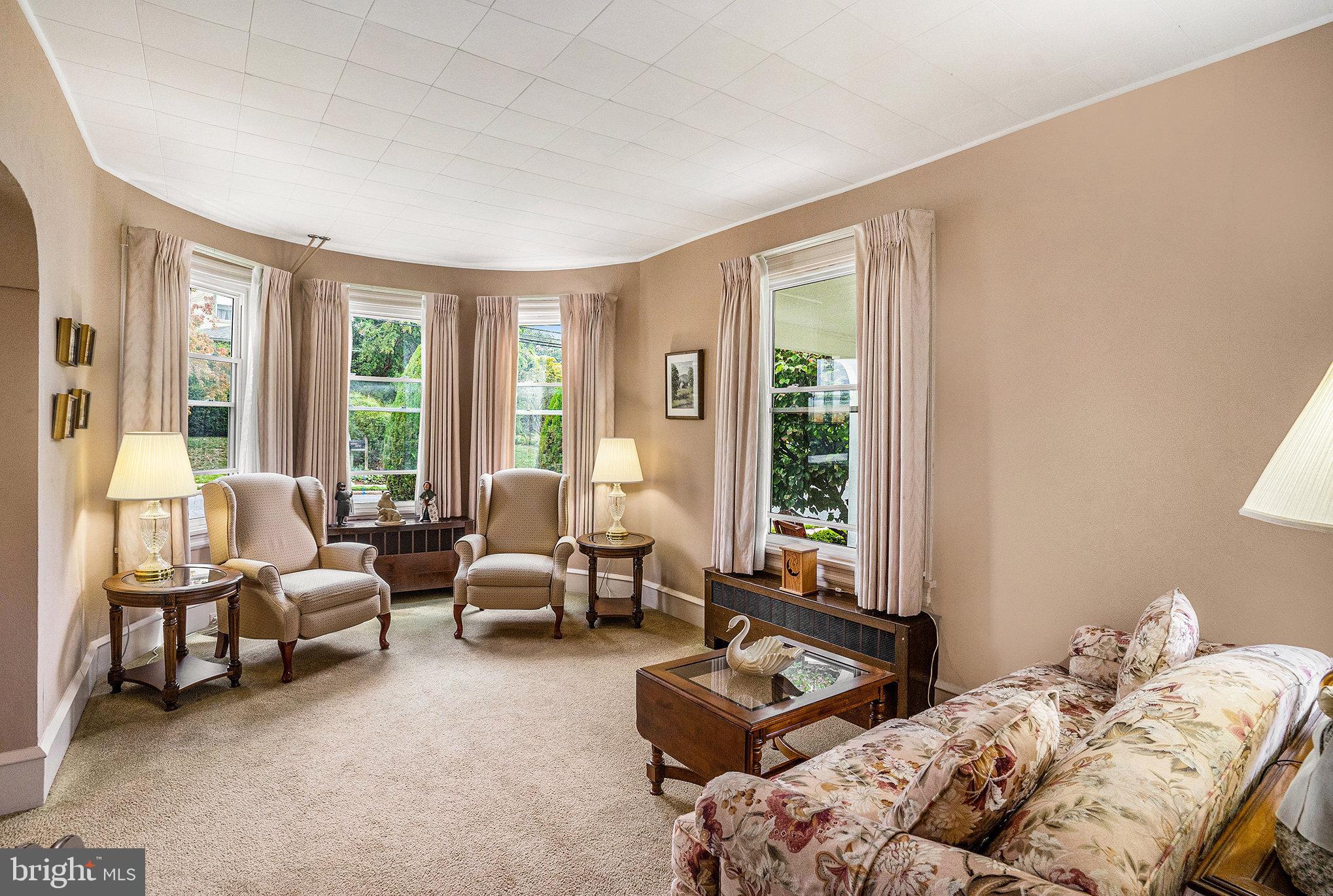 1640 Walnut Avenue Oreland, PA 19075 - Photo 10 of 45 a bedroom with furniture and a large window
