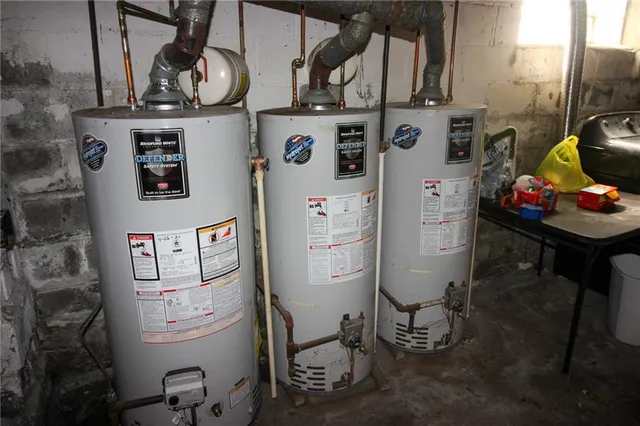 a view of store room with washer and dryer