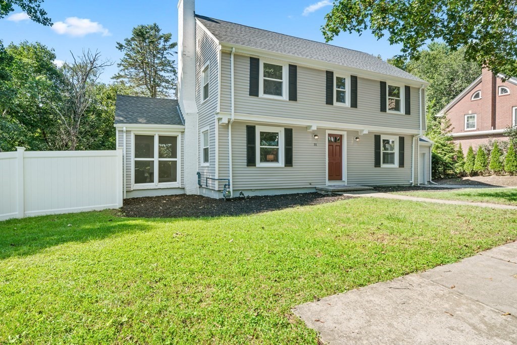 31 Terrace Drive Worcester, MA 01609 - Photo 38 of 42 a front view of a house with garden