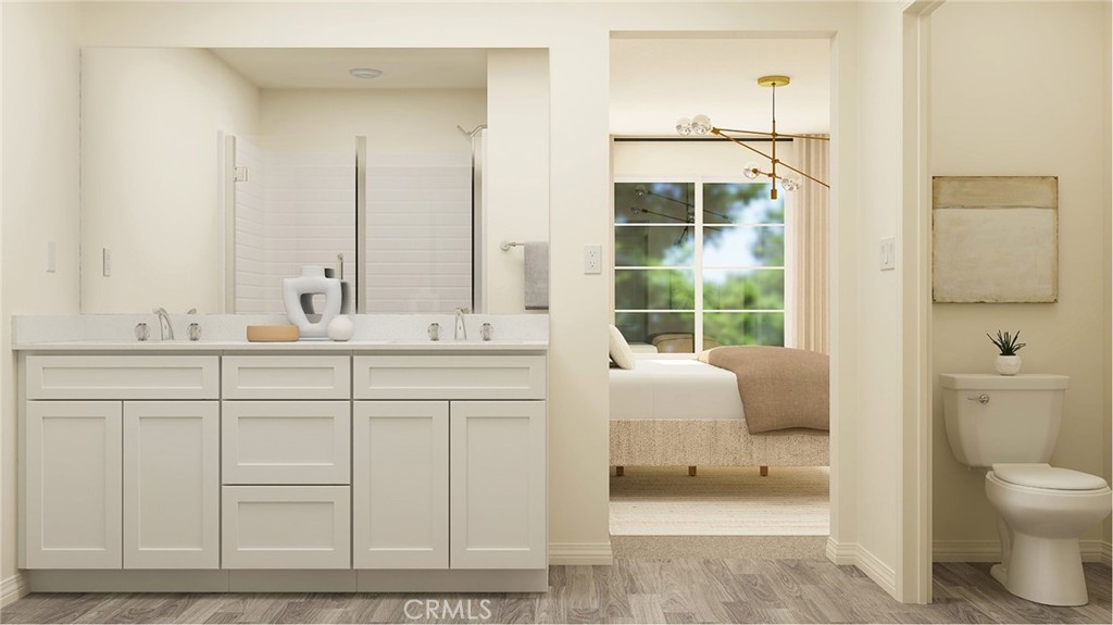 1791 Hornet Road Rialto, CA 92376 - Photo 10 of 16 a bathroom with a sink and a mirror