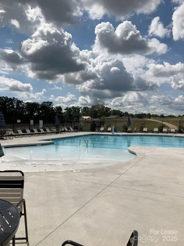 a view of a volley ball court