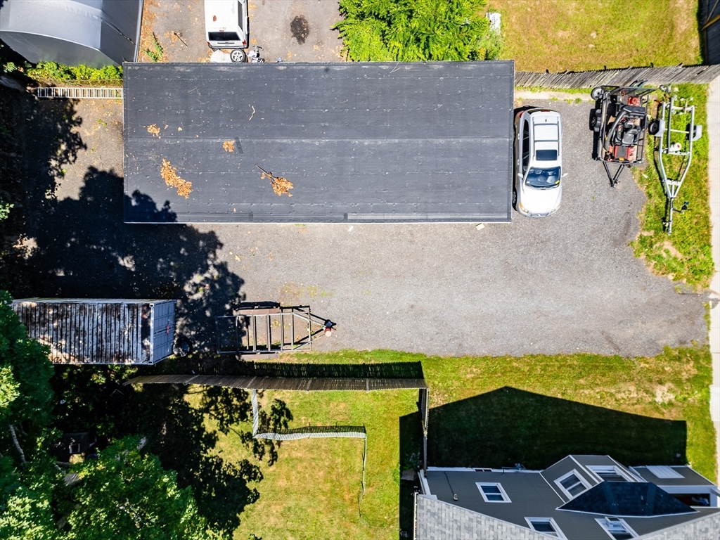 311 South Oxford Street Fall River, MA 02721 - Photo 7 of 11 an aerial view of a house with a swimming pool