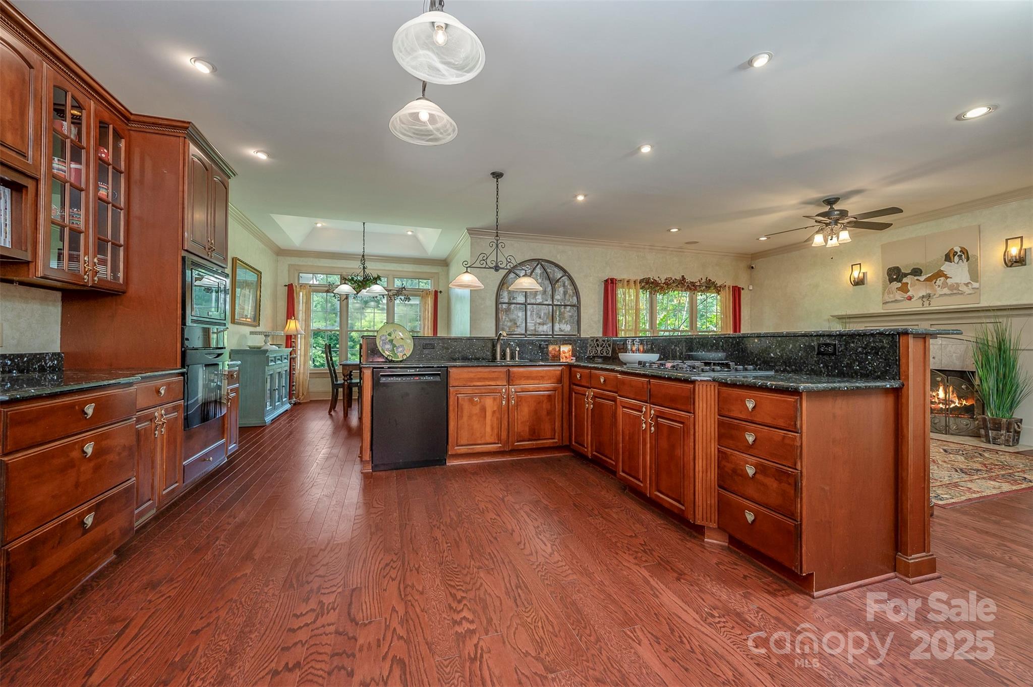 147 Pumkin Patch Road Rutherfordton, NC 28139 - Photo 17 of 47 a large kitchen with stainless steel appliances large counter space and a wooden floors