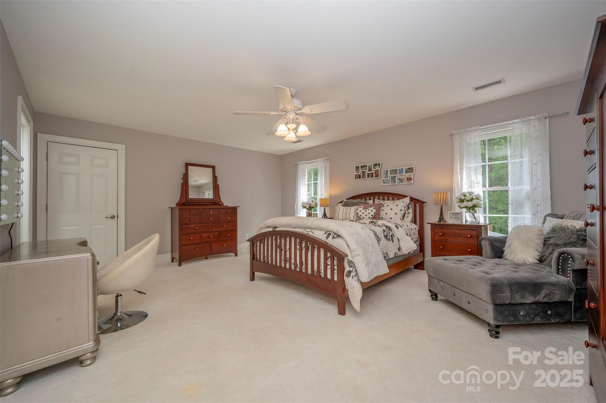 147 Pumkin Patch Road Rutherfordton, NC 28139 - Photo 29 of 47 a spacious bedroom with a bed and a couch