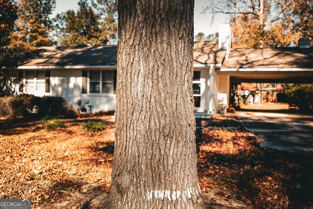 a view of front door