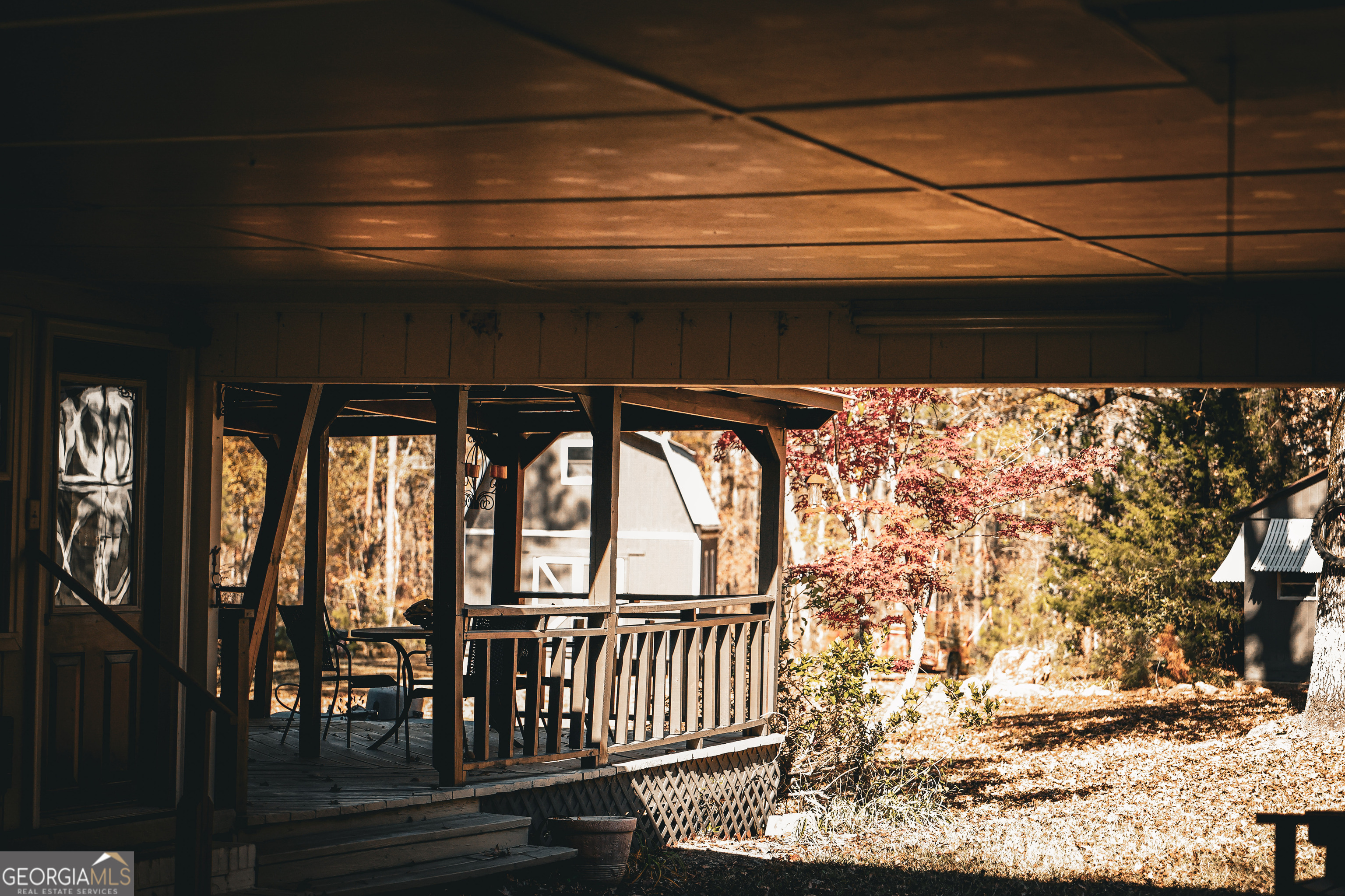 814 Oak Grove Church Road Musella, GA 31066 - Photo 6 of 55 a view of porch with a bench