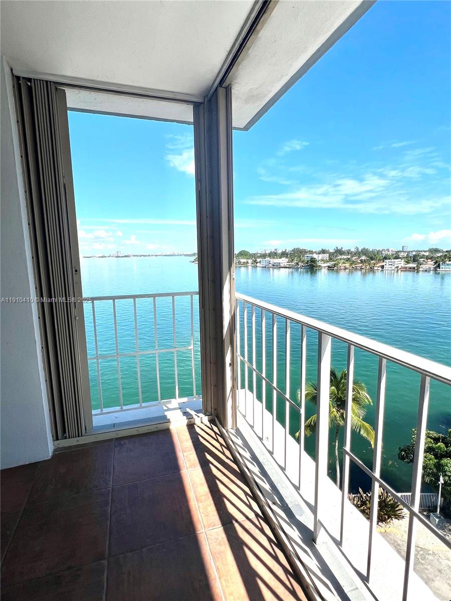 1865 79th Street Causeway, Unit 7I North Bay Village, FL 33141 - Photo 21 of 40 a view of balcony with mountain view