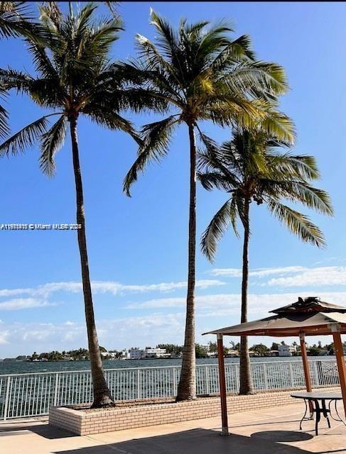 1865 79th Street Causeway, Unit 7I North Bay Village, FL 33141 - Photo 6 of 40 a view of balcony with furniture