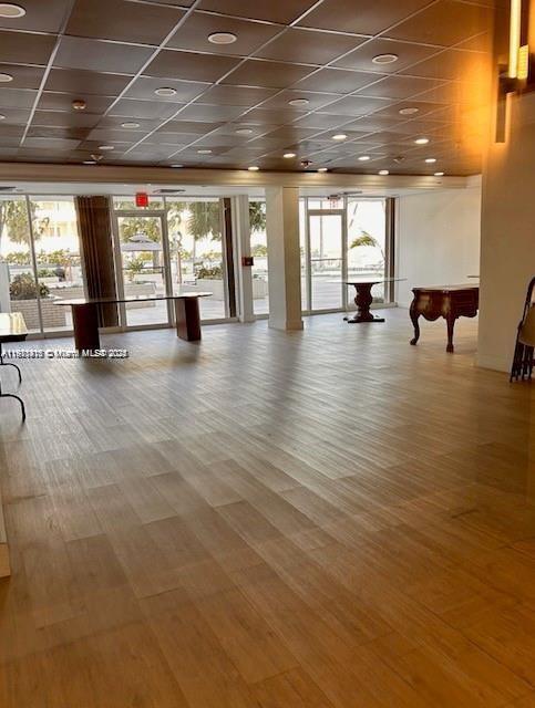 1865 79th Street Causeway, Unit 7I North Bay Village, FL 33141 - Photo 8 of 40 a view of empty room with wooden floor