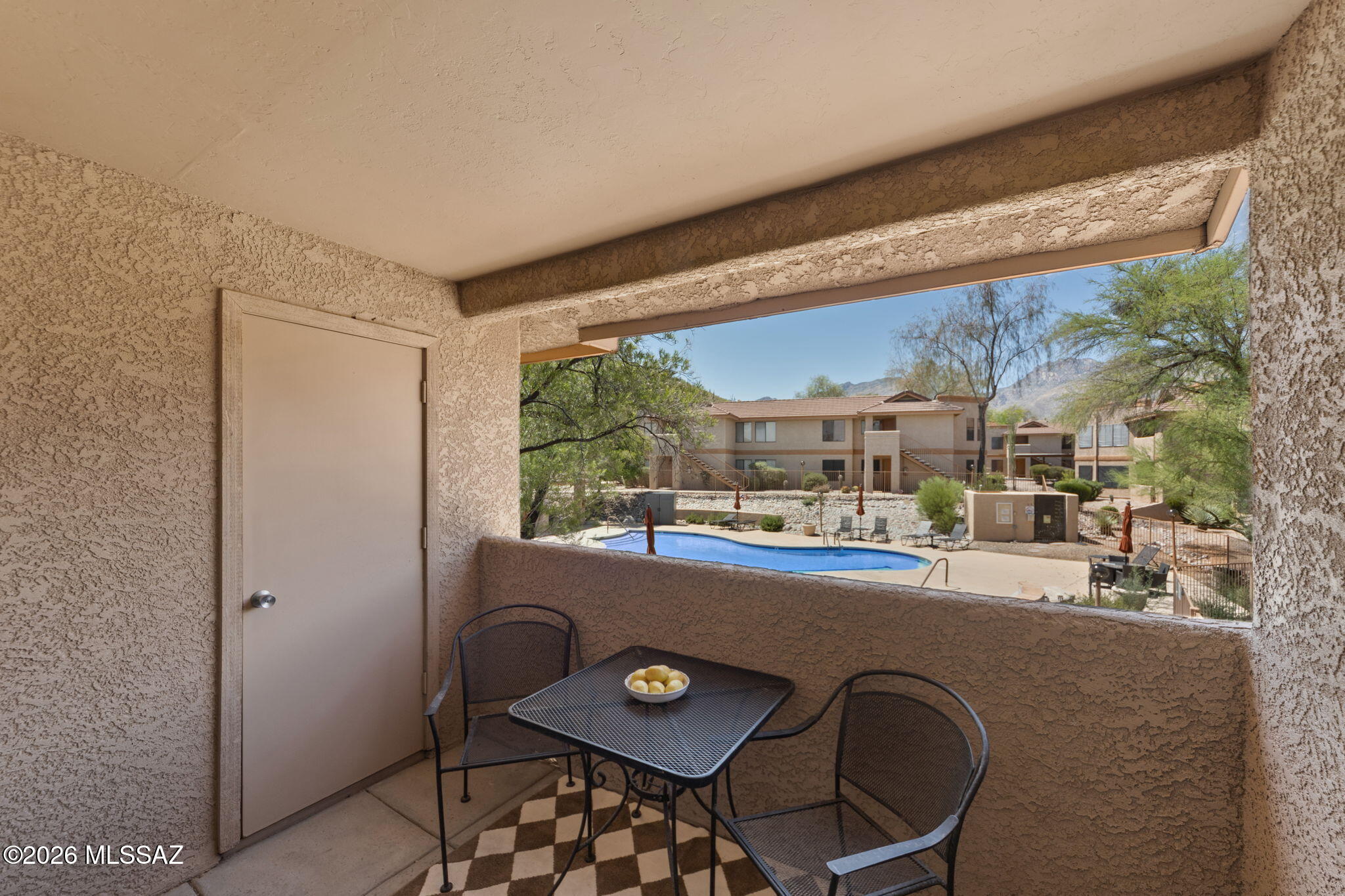 7255 East Snyder Road, Unit 1204 Tucson, AZ 85750 - Photo 4 of 50 Balcony w/Pool view!