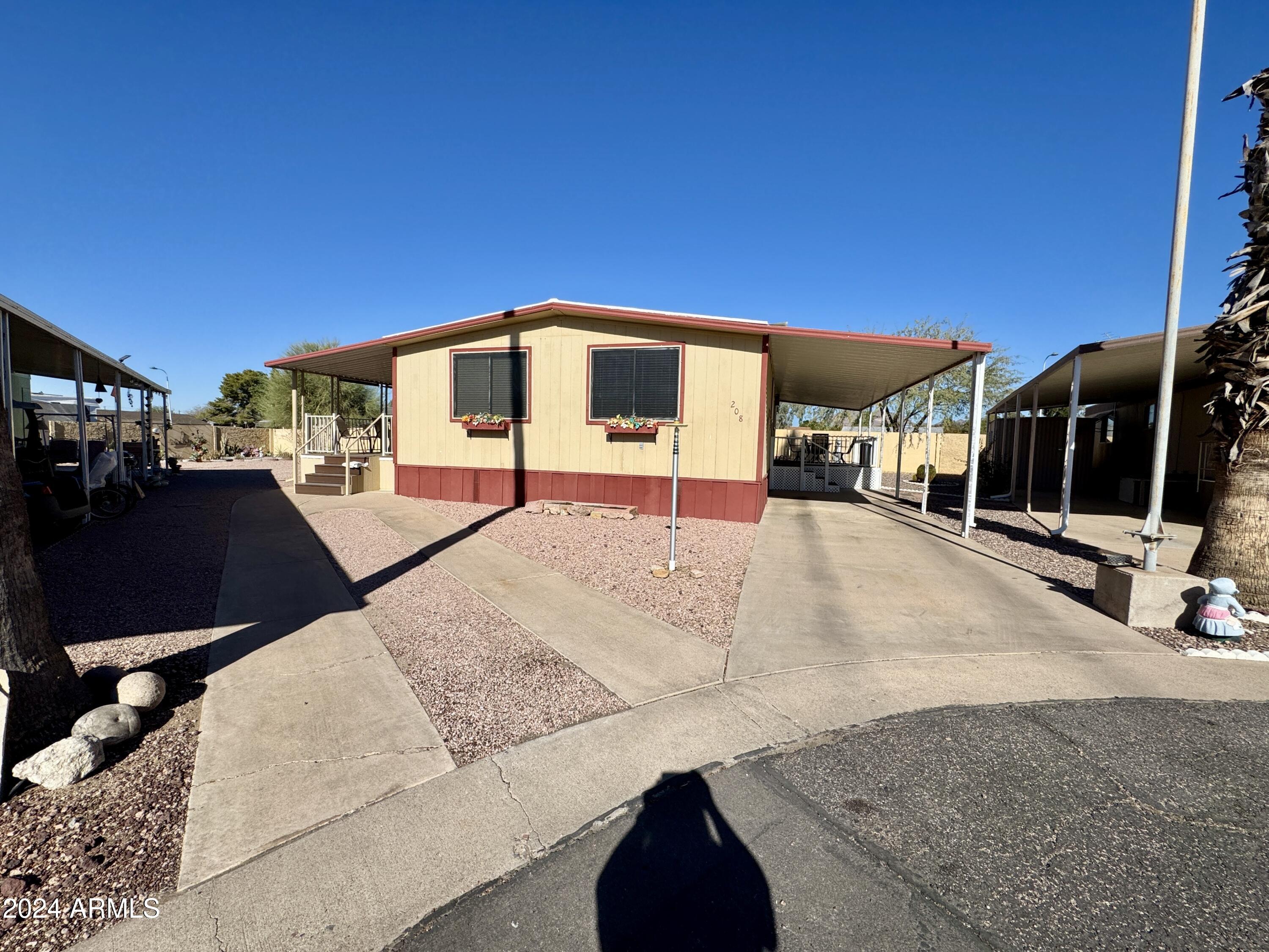 10220 East Apache Trail, Unit 208 Apache Junction, AZ 85120 - Photo 16 of 22 Double Driveway