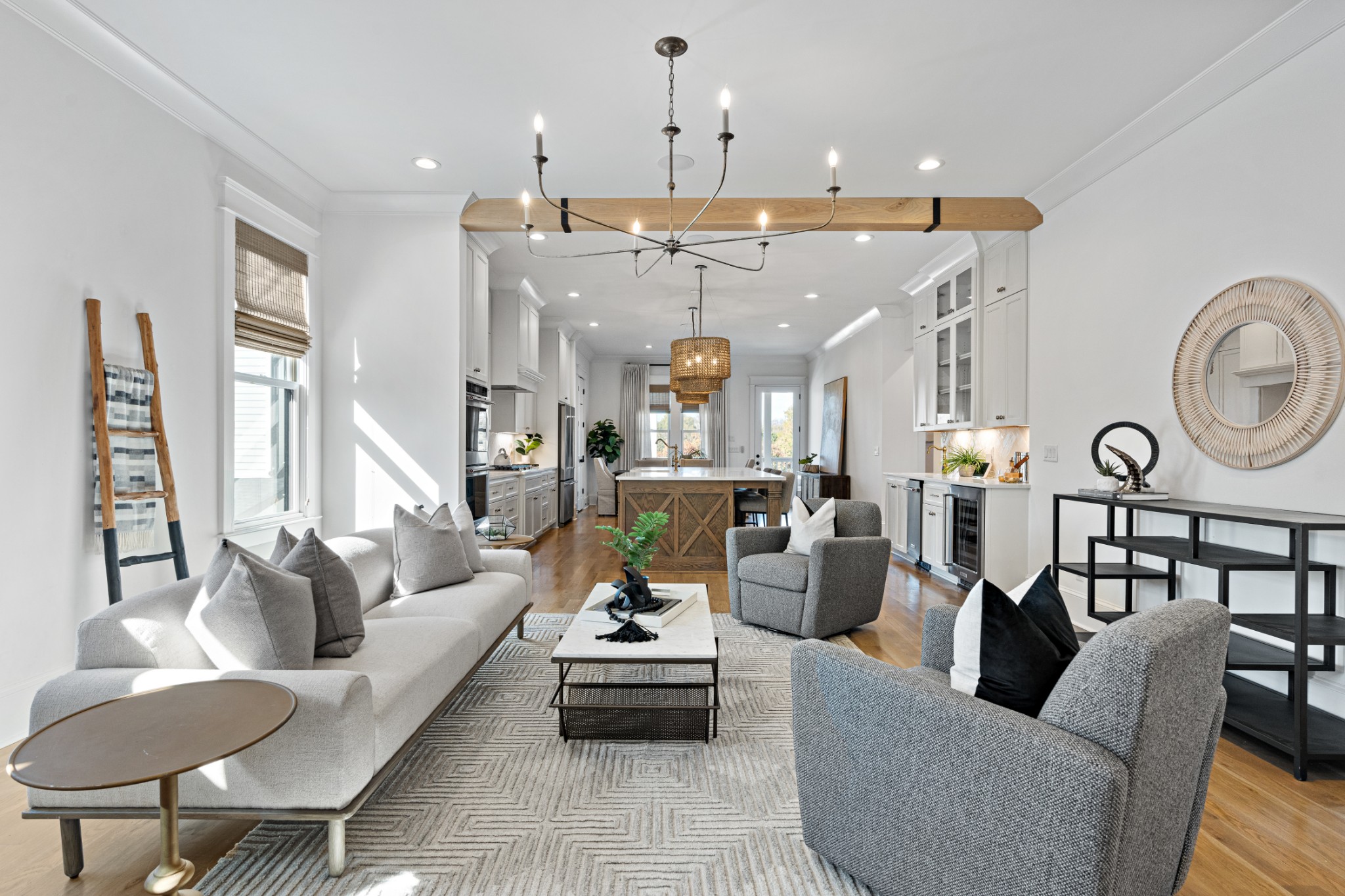 110 Lindsley Park Drive Nashville, TN 37206 - Photo 6 of 32 a living room with furniture and a large window