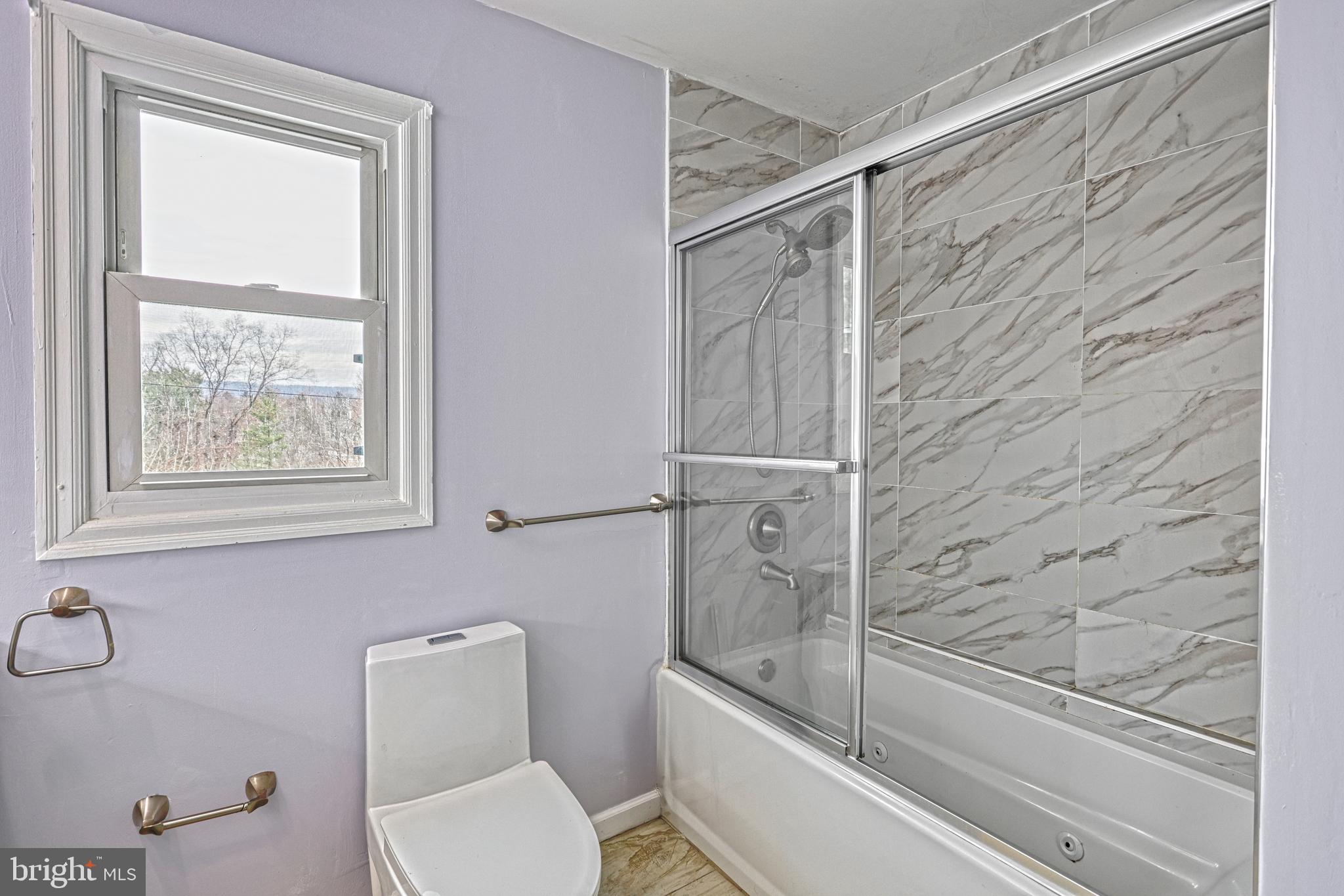 1373 Quail Hollow Road Harrisburg, PA 17112 - Photo 35 of 68 a bathroom with a toilet and a shower