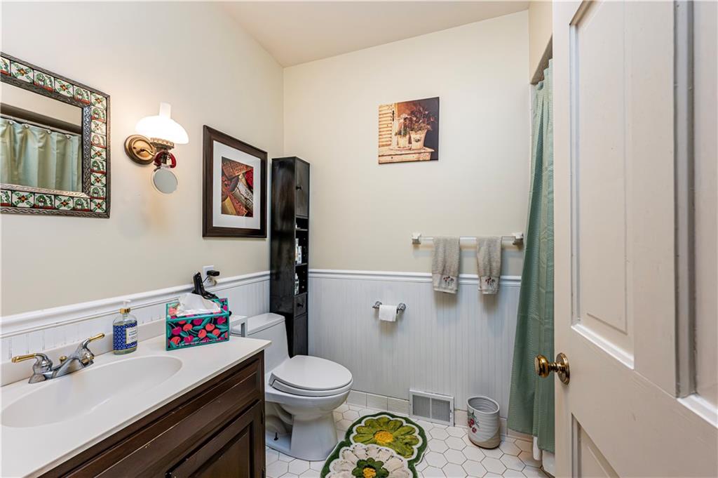 616 Ridgeway Street Greensburg, PA 15601 - Photo 25 of 46 MAIN FLOOR FULL BATH. HOUSE HAS 3 FULL BATHROOMS AND A PITTSBURGH POTTY ON THE LOWER LEVEL