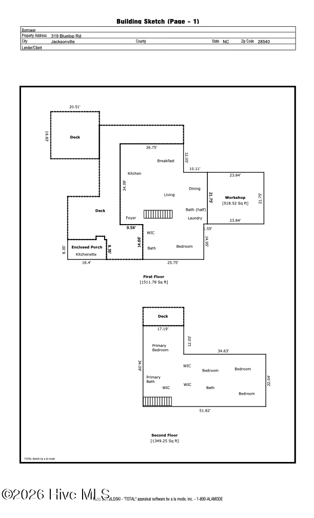 319 Blue Top Road Jacksonville, NC 28540 - Photo 62 of 62