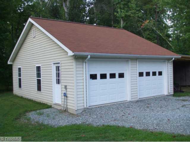 2835 Timber Ridge Lake Road Liberty, NC 27298 - Photo 3 of 7 Other. Side view of garage/workshop-heated/cooled