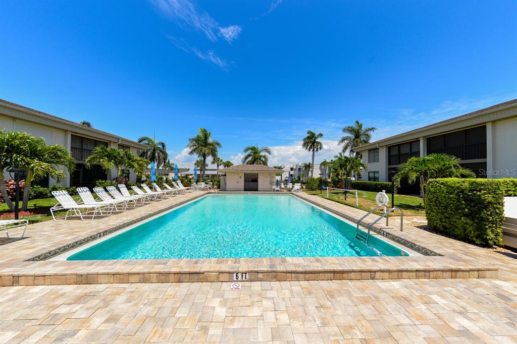 335 Coldeway Drive, Unit F21 Punta Gorda, FL 33950 - Photo 35 of 45 a view of outdoor space yard and porch
