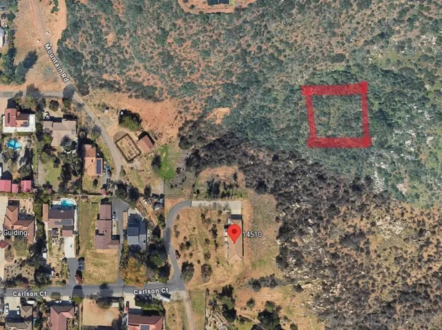 a view of city and mountain