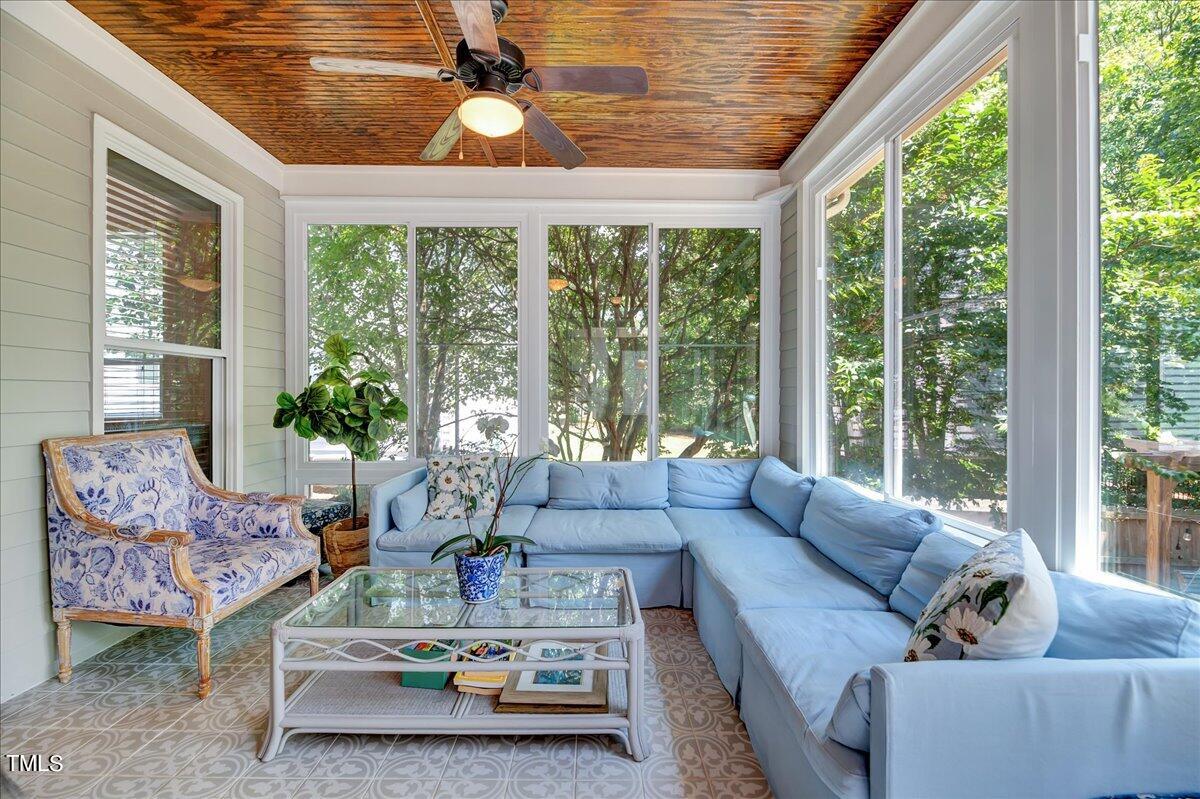 2901 Brighton Bluff Drive Apex, NC 27539 - Photo 26 of 35 a living room with furniture and a large window