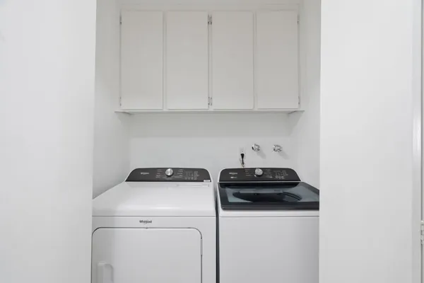 a view of washer and dryer