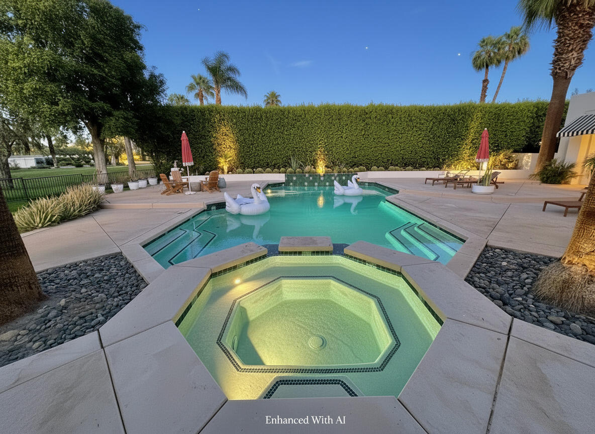 70710 Frank Sinatra Drive Rancho Mirage, CA 92270 - Photo 3 of 65 Resort-style pool with spa