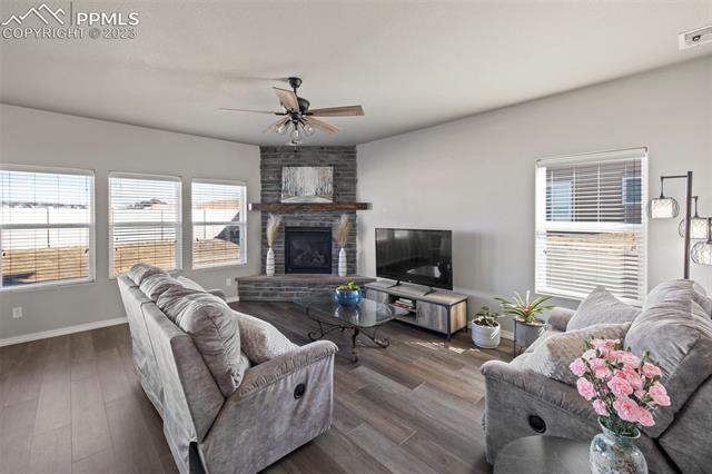 8644 Vanderwood Road Colorado Springs, CO 80908 - Photo 6 of 43 Upgraded fireplace