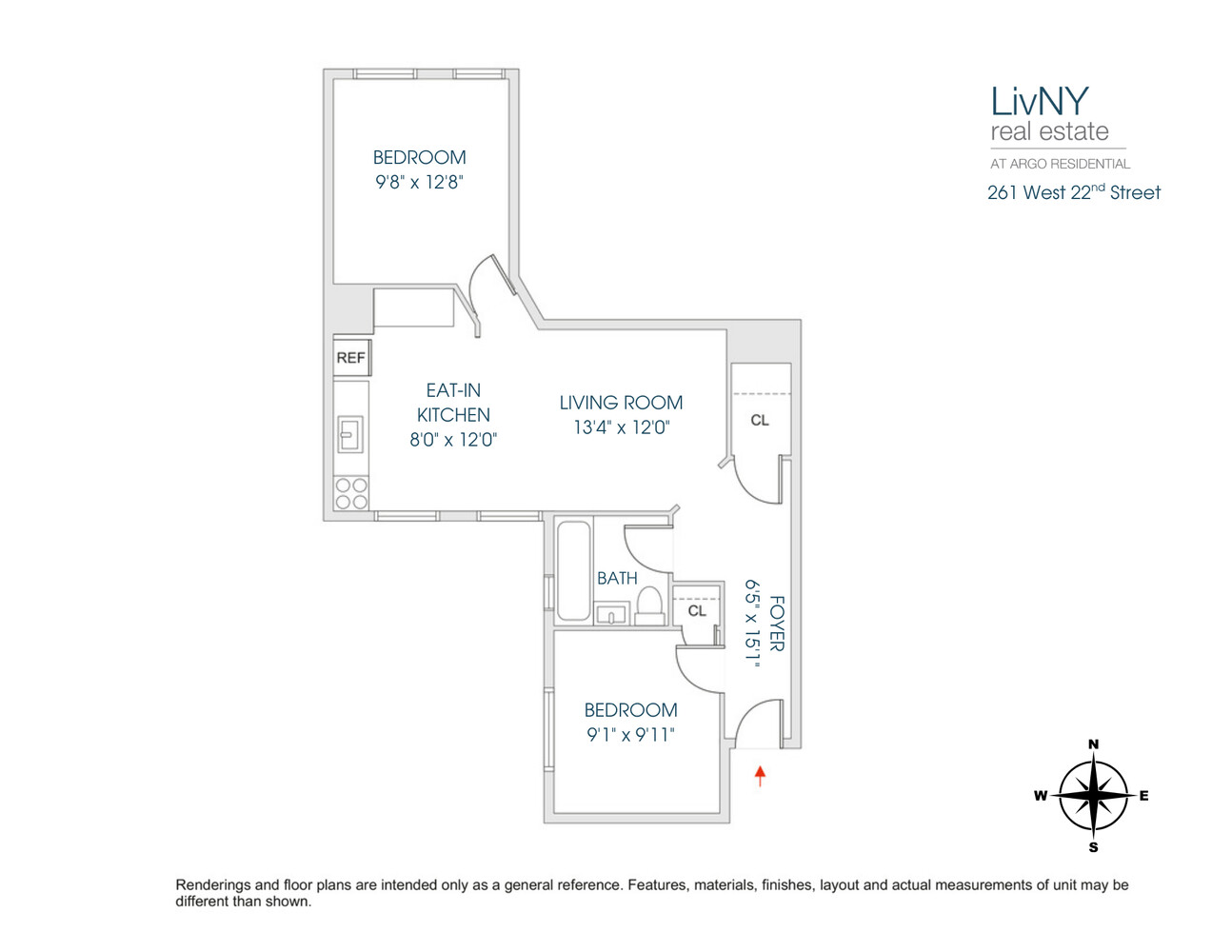 261 West 22nd Street, Unit 11 Manhattan, NY 10011 - Photo 10 of 10 a picture of a book and a floor