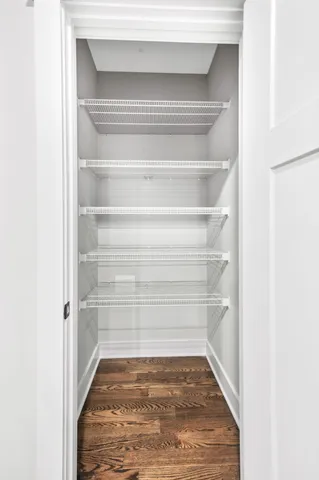 a view of a room with shelf