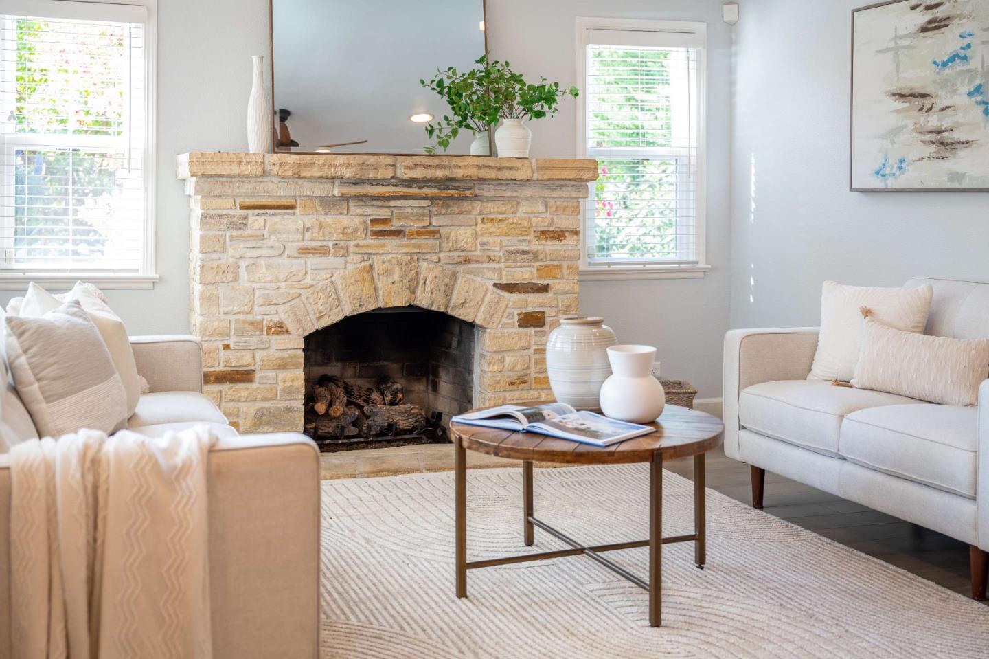 1 Serrano Way Del Rey Oaks, CA 93940 - Photo 5 of 47 a living room with furniture and a fireplace