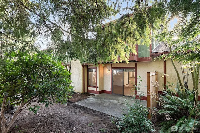 a view of a wrought iron fences