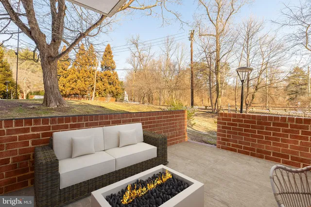 a view of outdoor seating