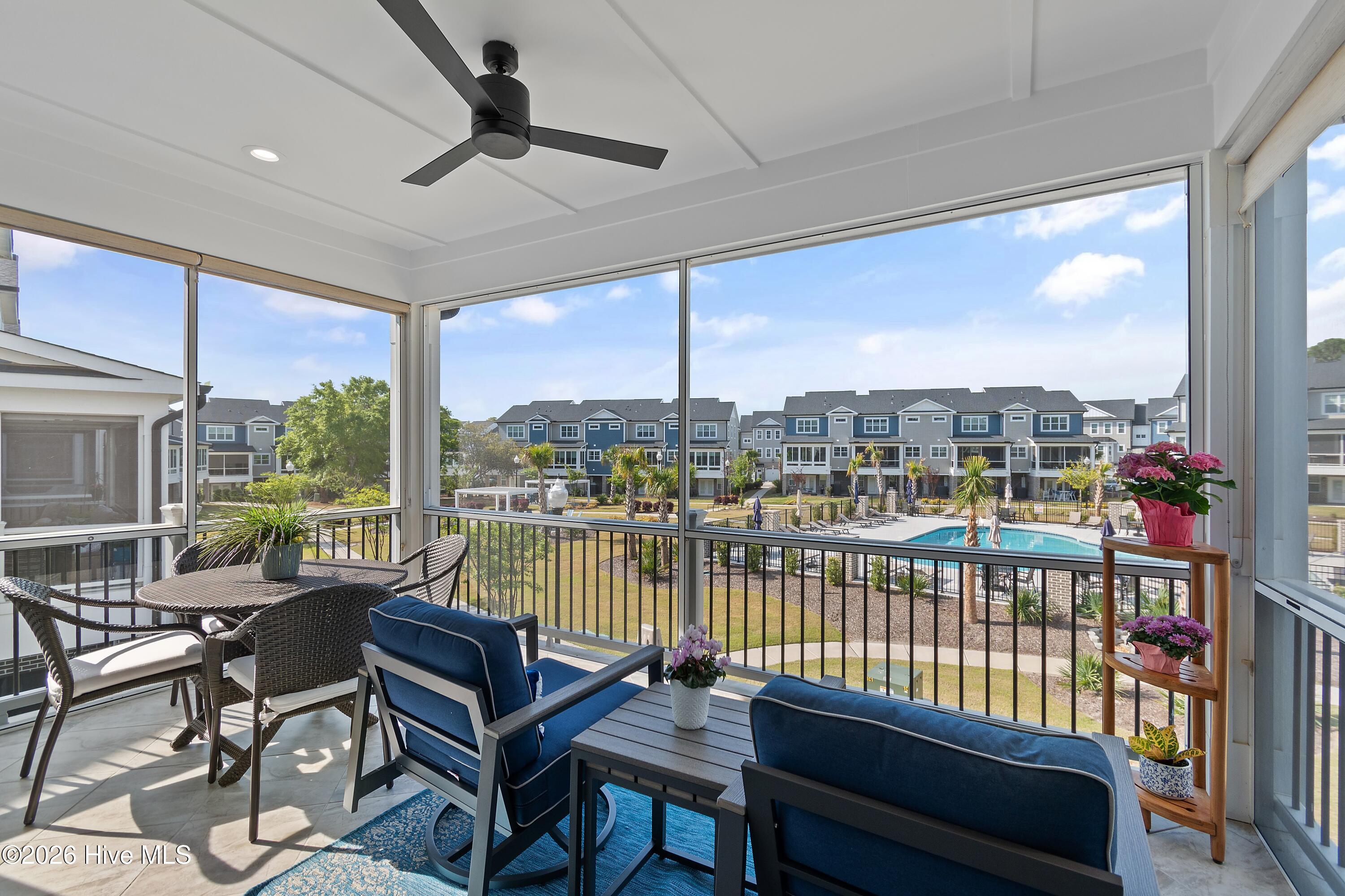 620 Eastwood Park Road, Unit 6D Sunset Beach, NC 28468 - Photo 23 of 82 Screened porch