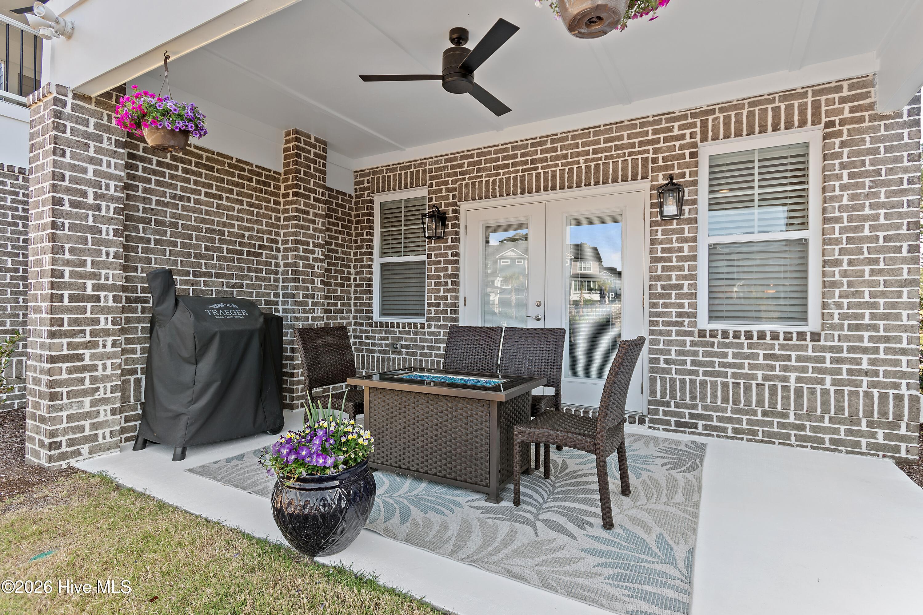 620 Eastwood Park Road, Unit 6D Sunset Beach, NC 28468 - Photo 33 of 82 Ground floor rear porch