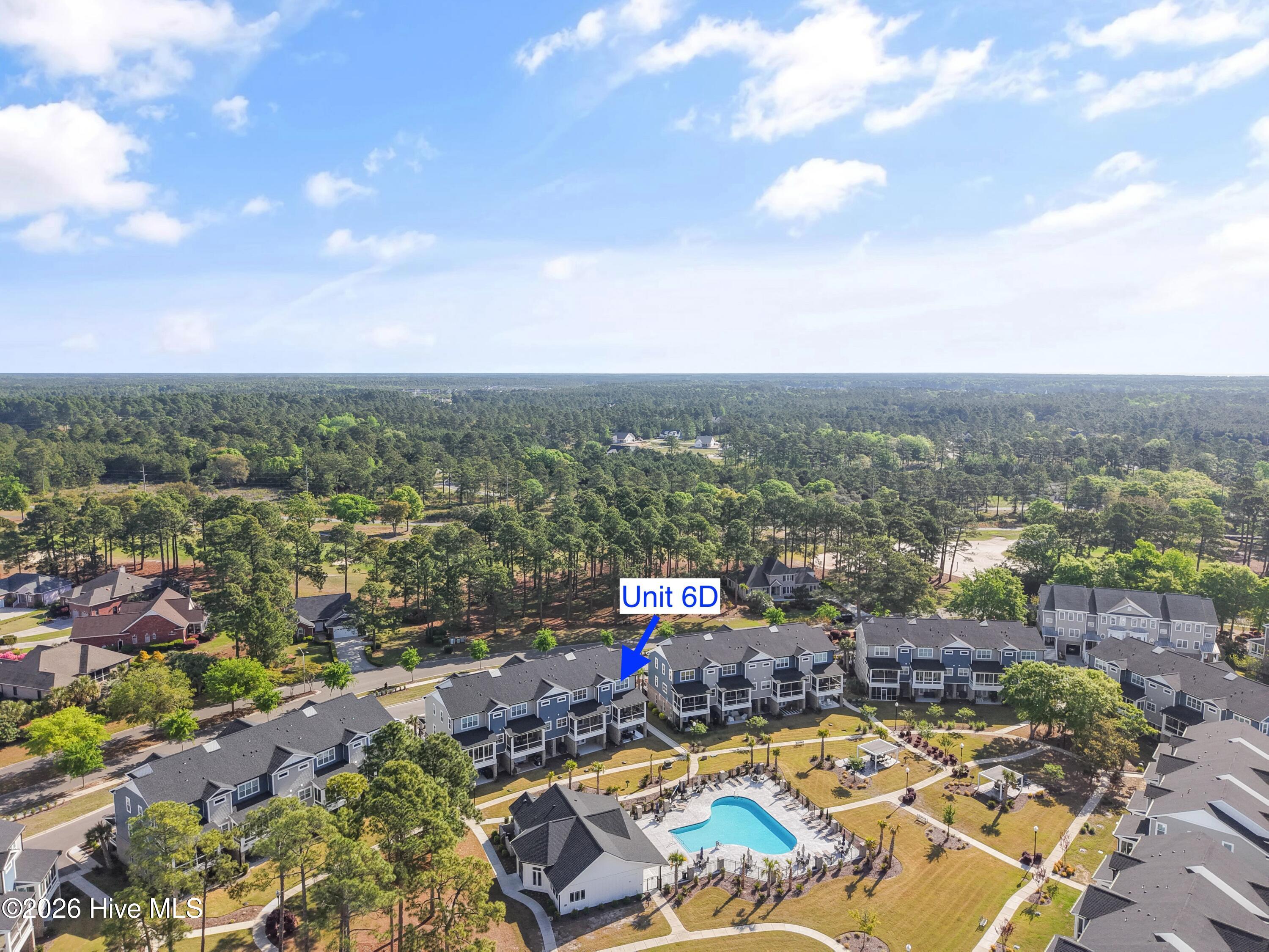 620 Eastwood Park Road, Unit 6D Sunset Beach, NC 28468 - Photo 56 of 82 Aerial location