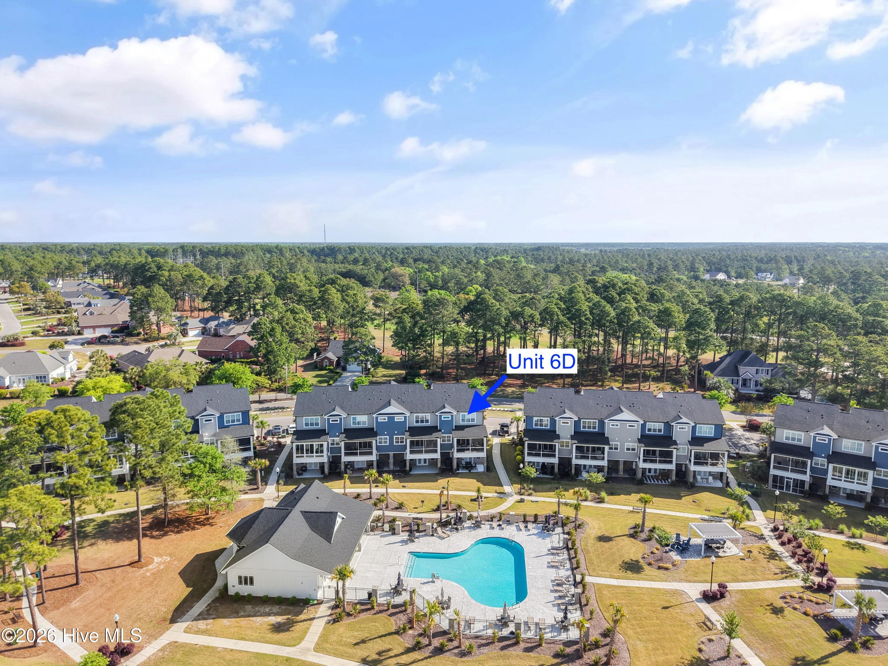 620 Eastwood Park Road, Unit 6D Sunset Beach, NC 28468 - Photo 57 of 82 Aerial location