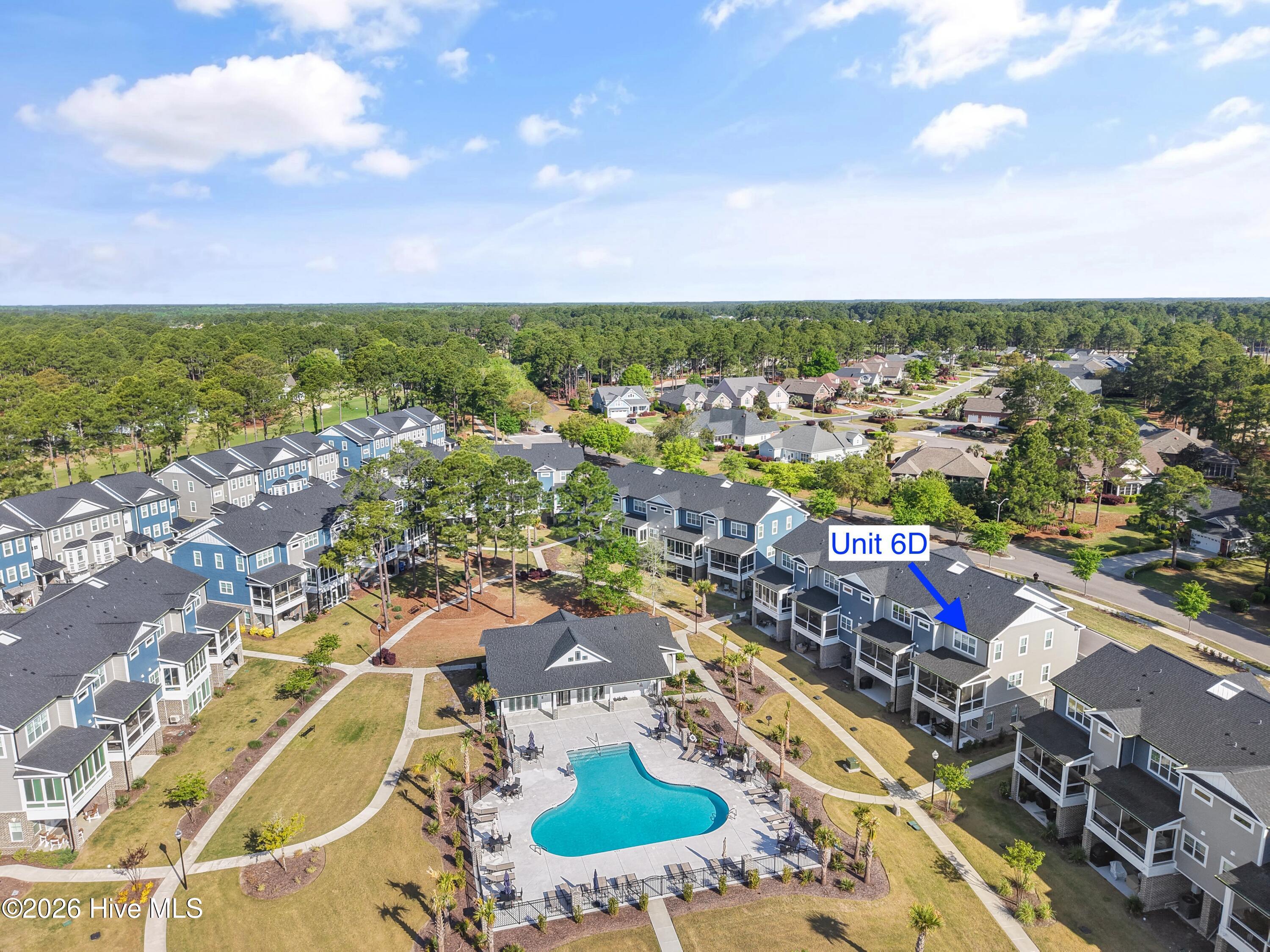 620 Eastwood Park Road, Unit 6D Sunset Beach, NC 28468 - Photo 58 of 82 Aerial location