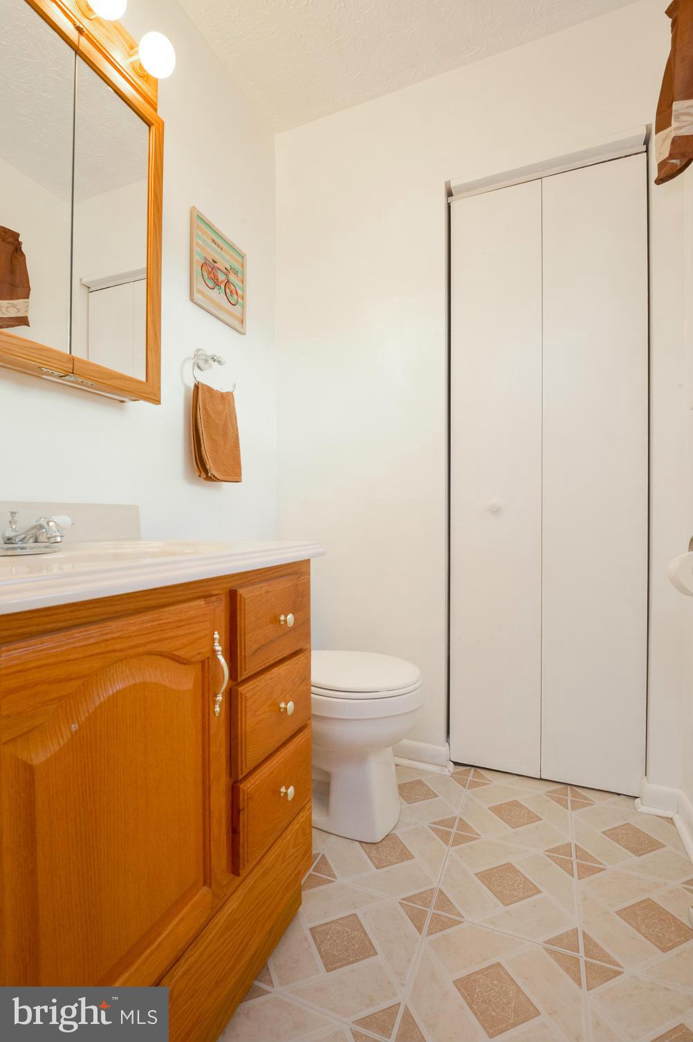 1927 Grant Road Halethorpe, MD 21227 - Photo 20 of 29 a bathroom with a sink toilet and vanity