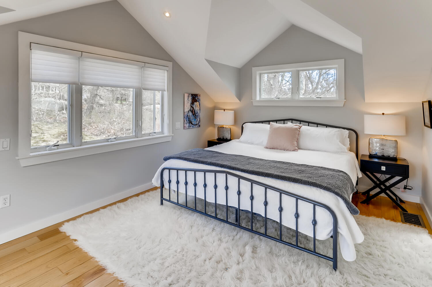 3 Fulling Mill Road Chilmark, MA 02535 - Photo 27 of 48 a bedroom with a bed and a window