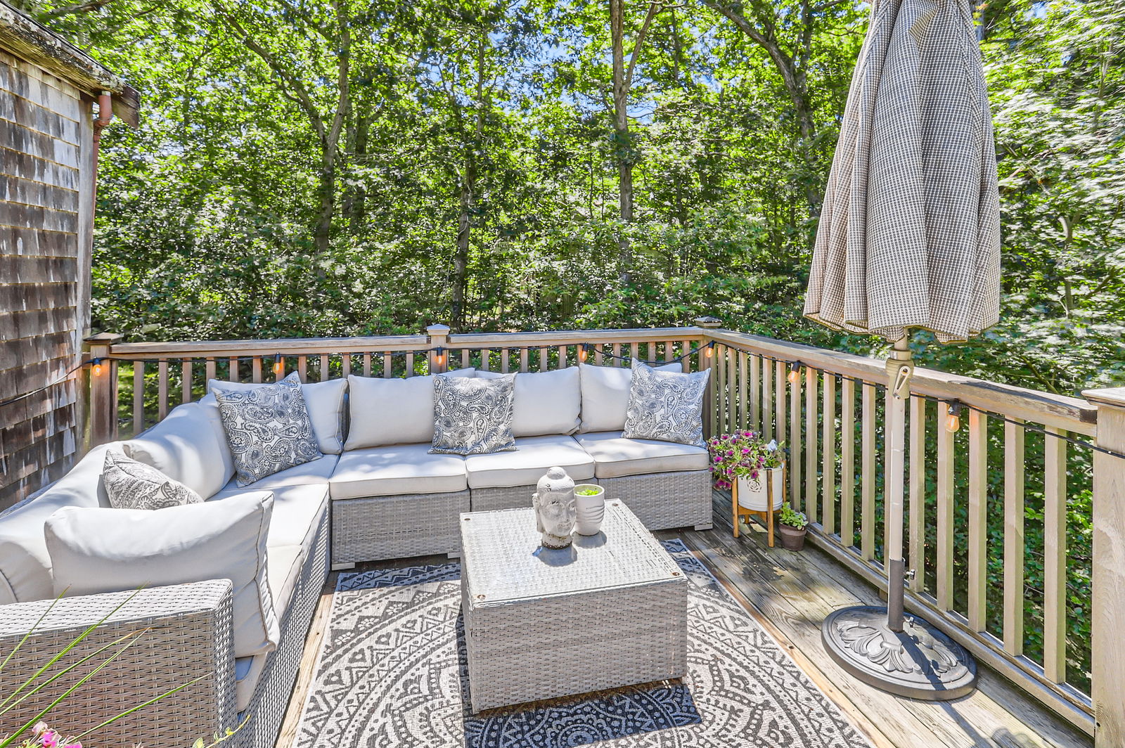 3 Fulling Mill Road Chilmark, MA 02535 - Photo 37 of 48 a balcony with furniture