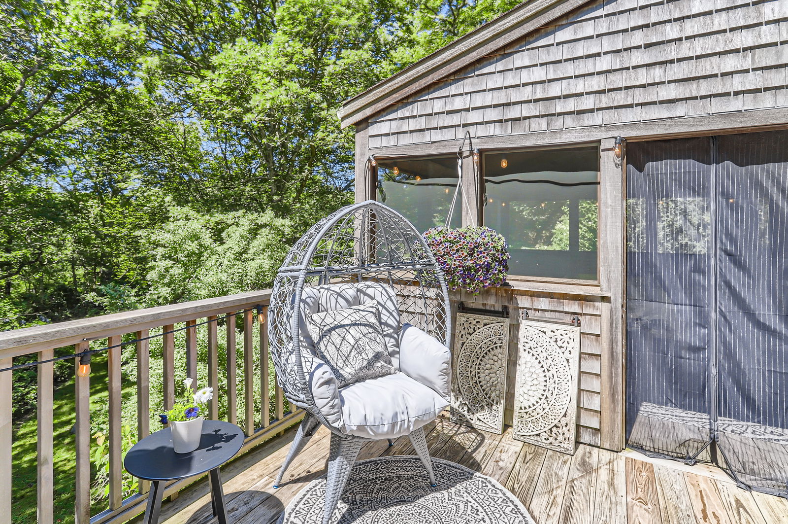 3 Fulling Mill Road Chilmark, MA 02535 - Photo 39 of 48 a view of balcony with furniture