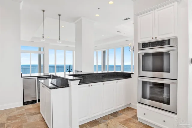 a view of a city from a window