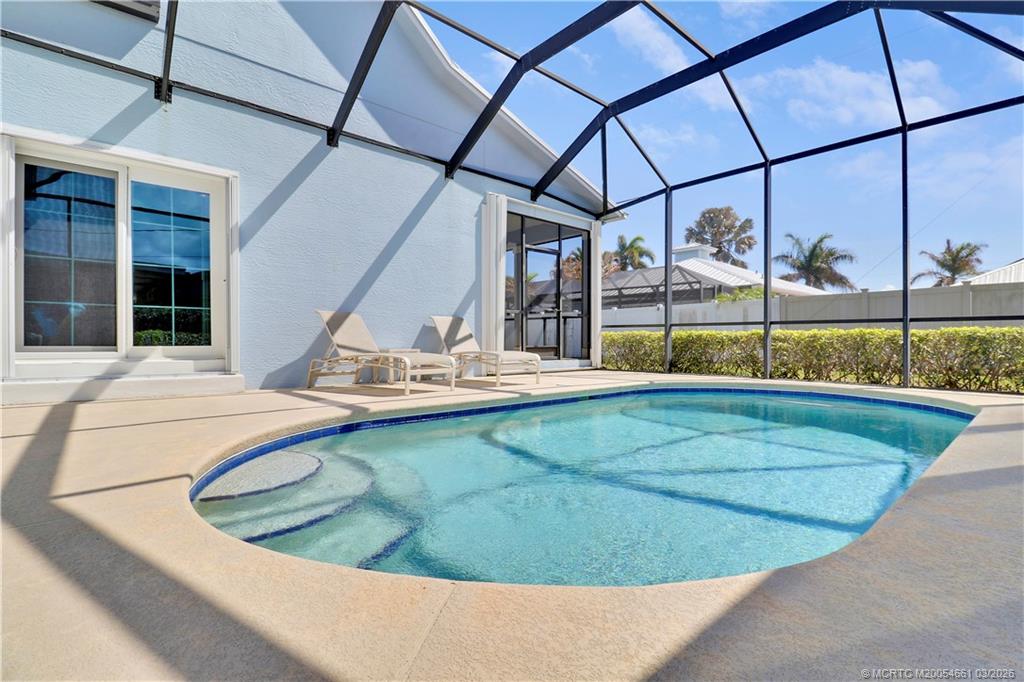 5352 Southeast Nassau Terrace Stuart, FL 34997 - Photo 45 of 53 a view of a indoor swimming pool