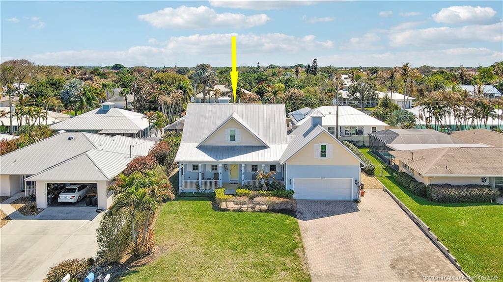 5352 Southeast Nassau Terrace Stuart, FL 34997 - Photo 5 of 53 a aerial view of a house with a yard