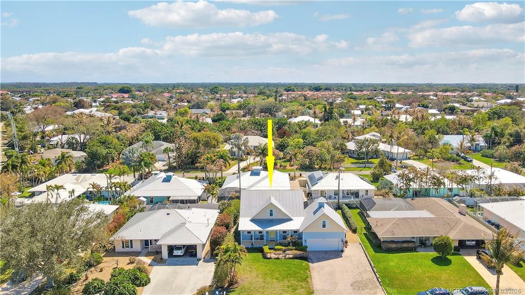 5352 Southeast Nassau Terrace Stuart, FL 34997 - Photo 6 of 53 an aerial view of residential houses with outdoor space
