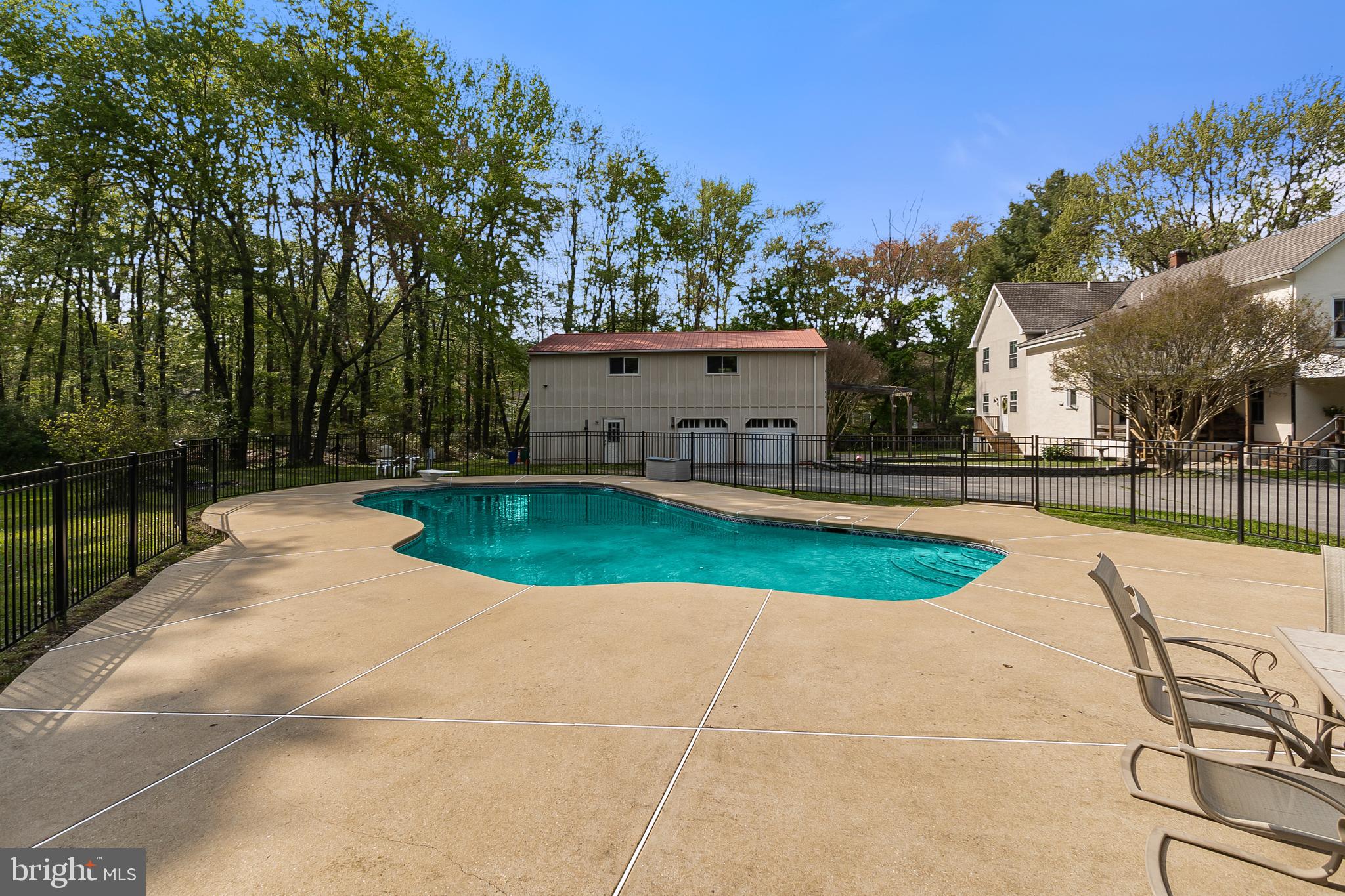 1027 Kirk Road Garnet Valley, PA 19060 - Photo 14 of 63 Lots of space around the pool.
