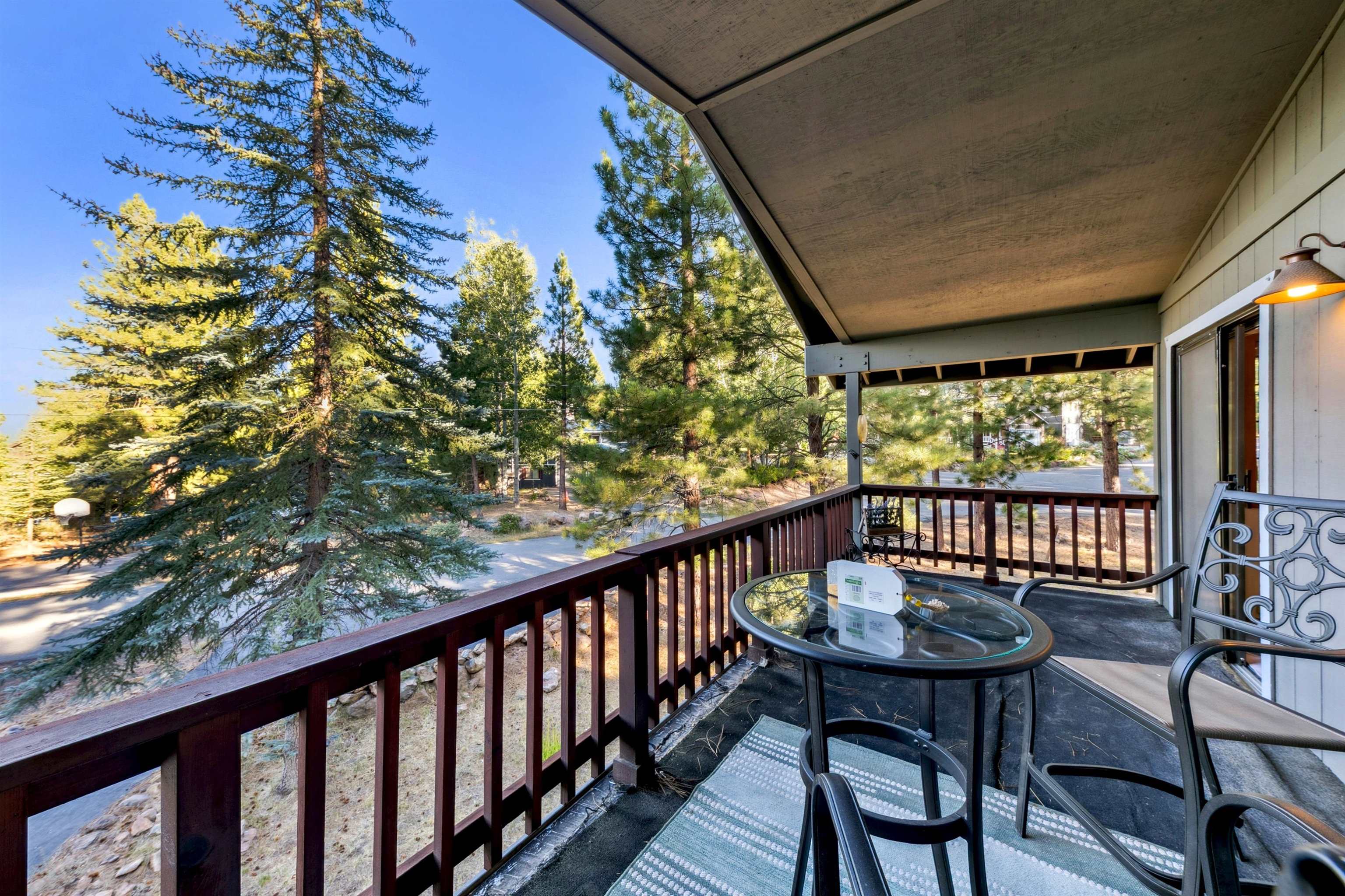 10625 Royal Crest Drive Truckee, CA 96161 - Photo 13 of 28 a view of a balcony with chairs