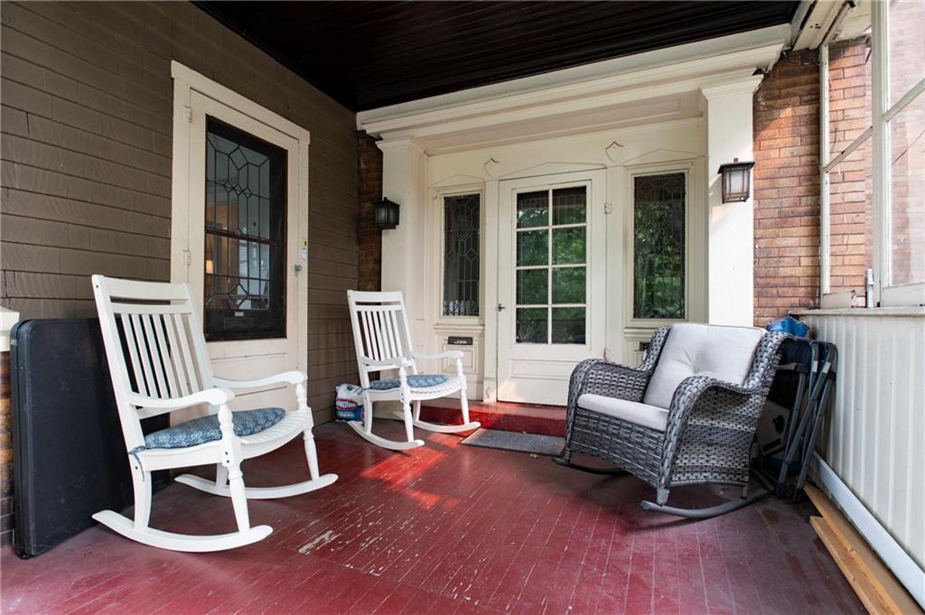 Shared Front Patio