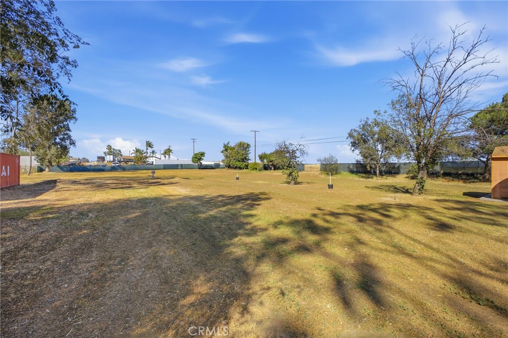 19992 Covell Street Riverside, CA 92508 - Photo 52 of 57 a view of yard with swimming pool and trees in the background