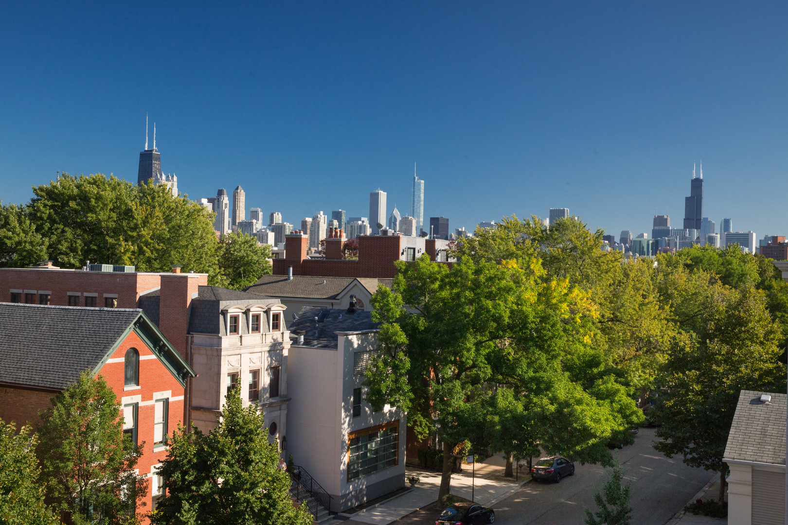 1932 North Burling Street Chicago, IL 60614 - Photo 76 of 83 a view of a city with tall buildings