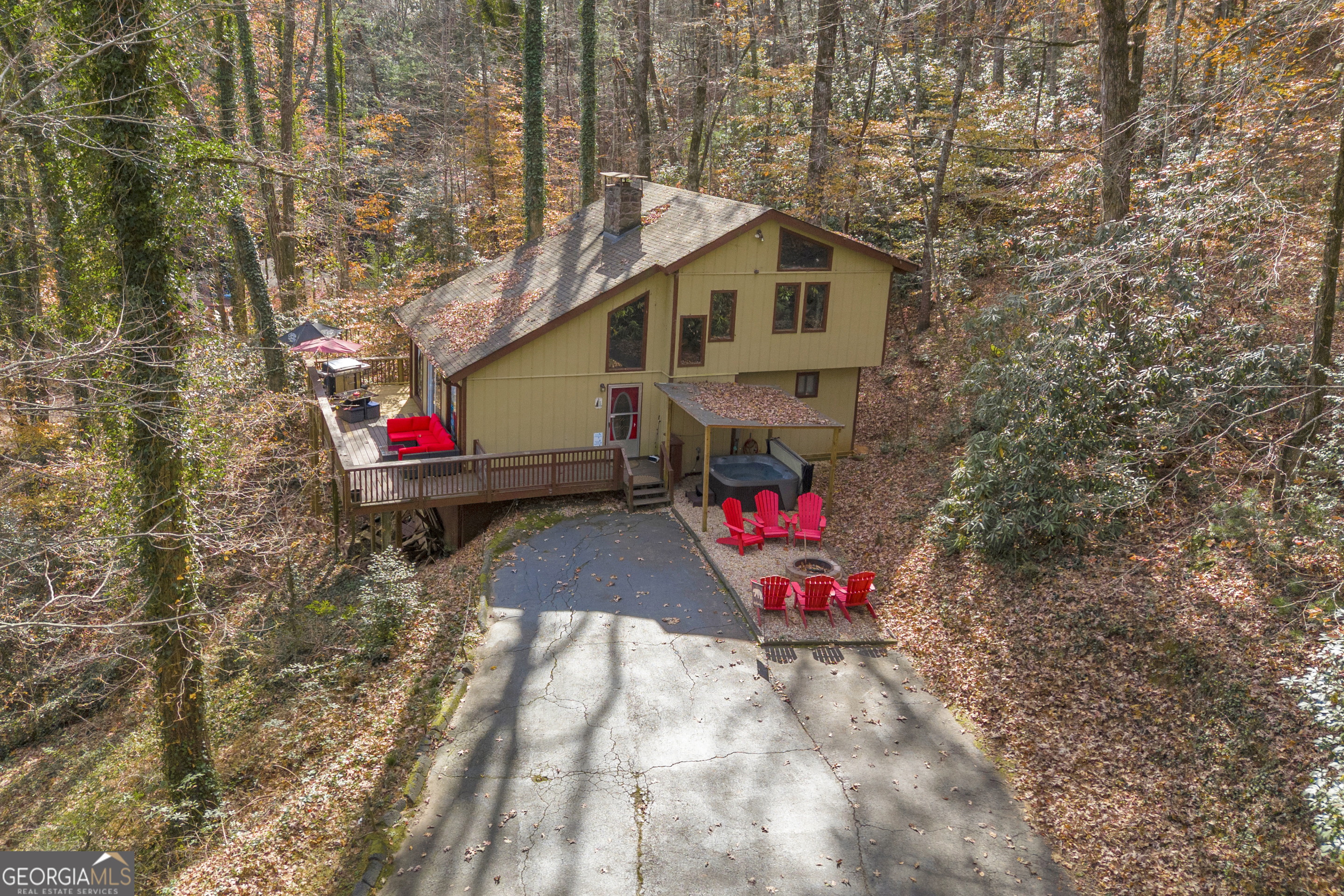 243 Ridge Road Helen, GA 30545 - Photo 49 of 82 a view of outdoor space and yard